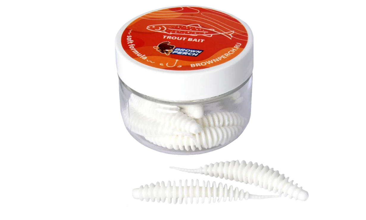 Приманка силиконовая Trout Lump (50 мм. цв. FS602,  10 шт.)