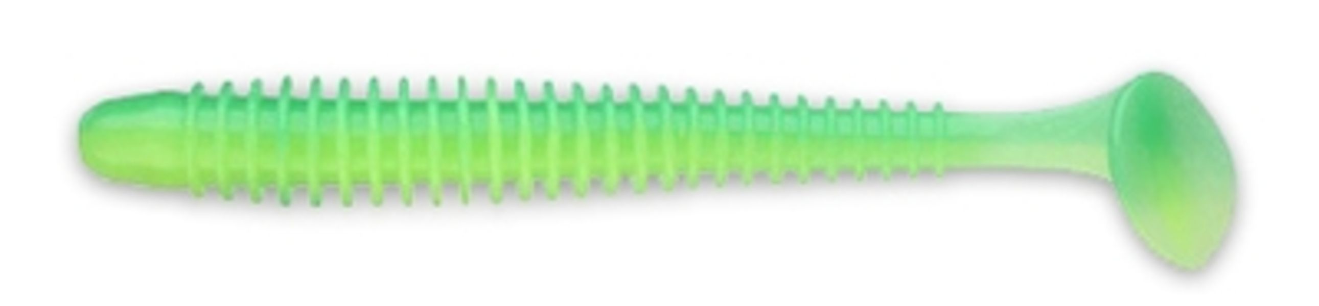 Приманка съедобная Keitech Swing Impact 4.5" EA#11 Lime Chartreuse Glow