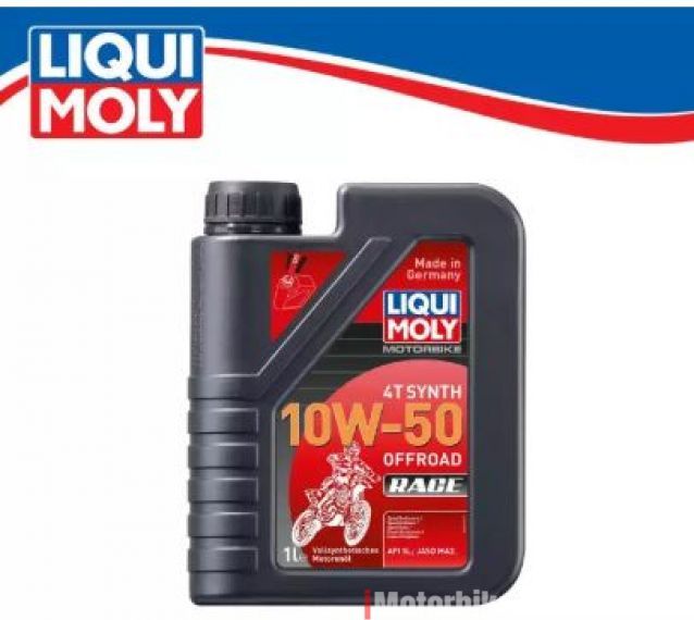 LIQUI MOLY Motorbike 10W50 4T Synth Offroad Race синтетическое масло для мотоциклов 1L 3051 /мотоотдел/