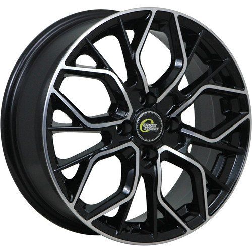 Литой диск CROSS STREET CR-19 6.5x16/5x114.3 D66.1 ET50 BKF комплект 4шт.