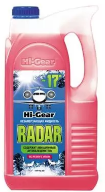Очиститель стекла -17C 4л. RADAR с антиобледенителем Hi-Gear HG5689N