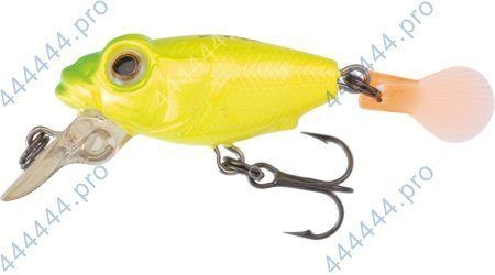 Мормышка Уралка Яргина,  2.0/12,  жёлтый Fluo+