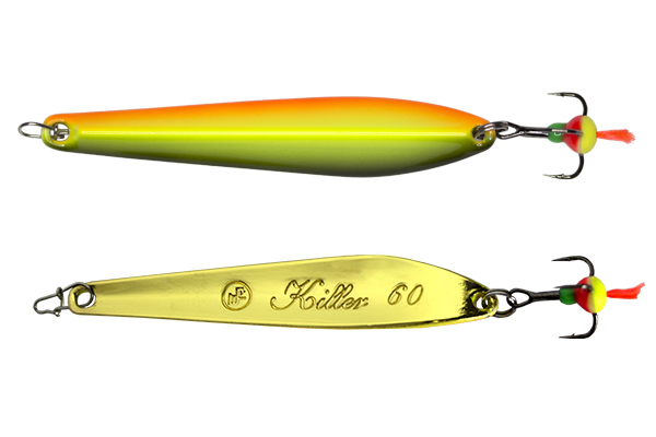 Блесна вертикальная ECOPRO Killer,  80мм,  13г,  FRG