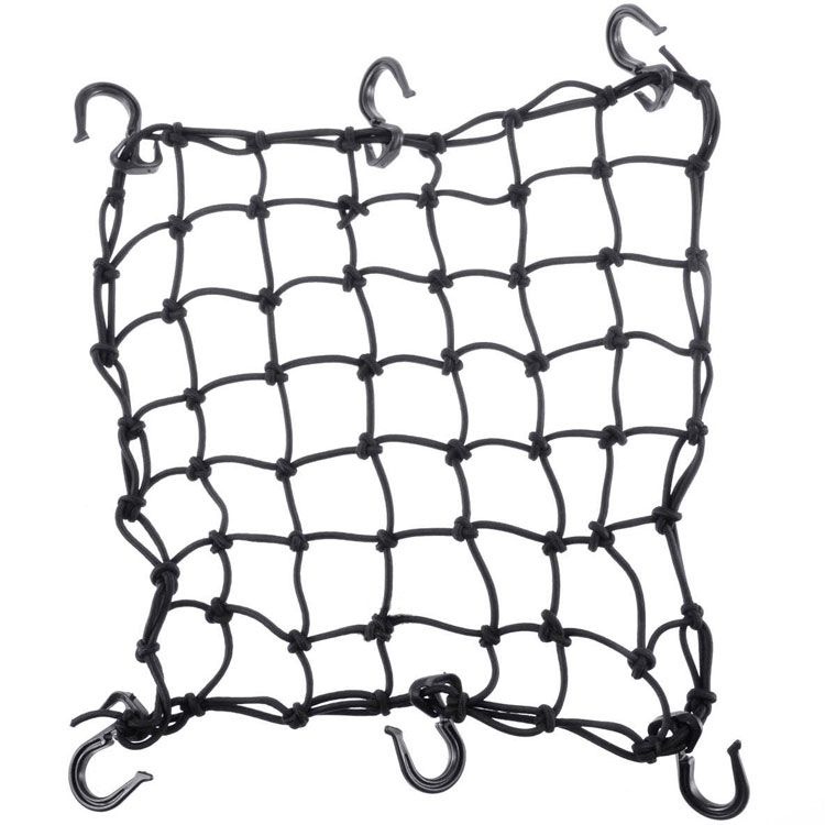 Сетка багажная 40*40 см (6 пластиковых крючков) AS-S-07
