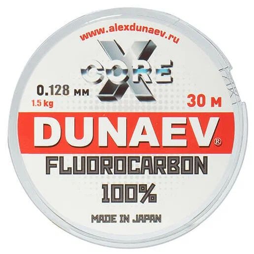 Леска Dunaev Fluorocarbon 0.128мм 30м 
