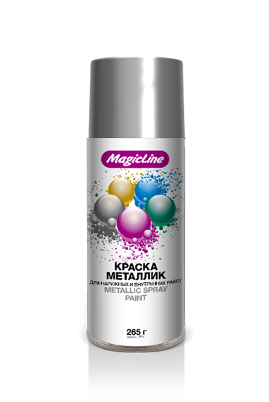 Краска MAGIC LINE RAL 2150 Хром 265г