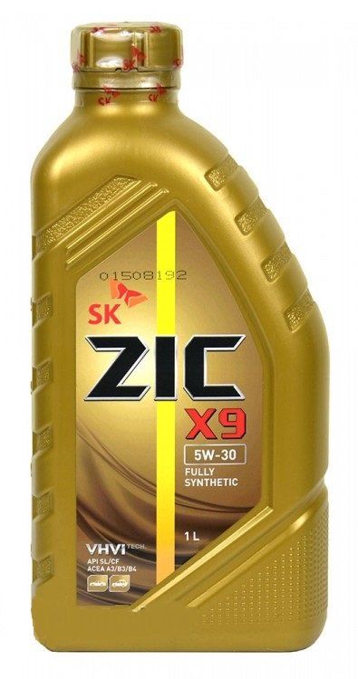 ZIC X9 5W30 1L синтетическое моторное масло
