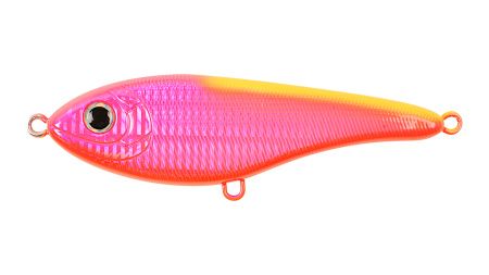 Воблер Джеркбейт Strike Pro Buster Jerk Sinking,  150 мм,  75 гр,  Загл. 0, 5м.-4, 0м.,  Быстротонущий,  цвет: C543-713 Pink Lady,  (EG-048#C543-713)