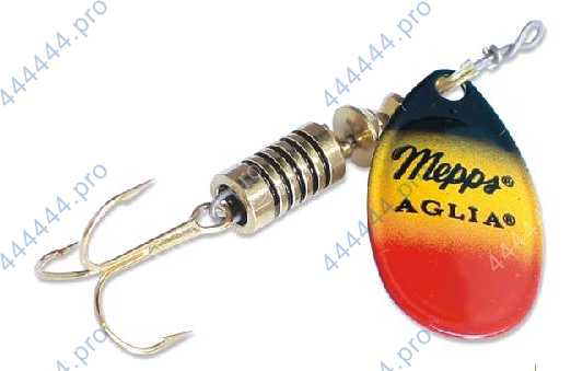 Блесна вращающаяся Mepps "Aglia FLUO Furia" №1/3, 5гр