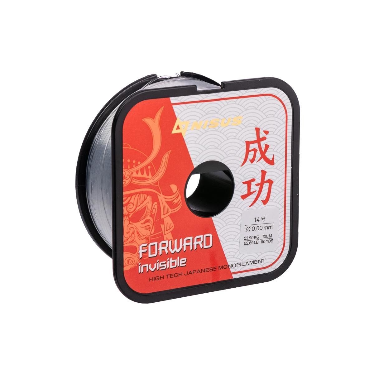 Леска FORWARD Invisible 0,261mm/300m Nylon Transparent Nisus 