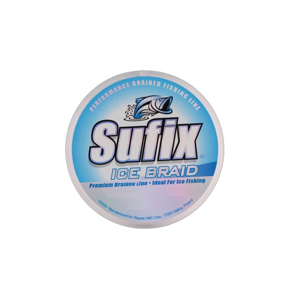 Леска плетеная зимняя SUFIX Ice Braid серая 50м 0.10мм 4, 5кг 