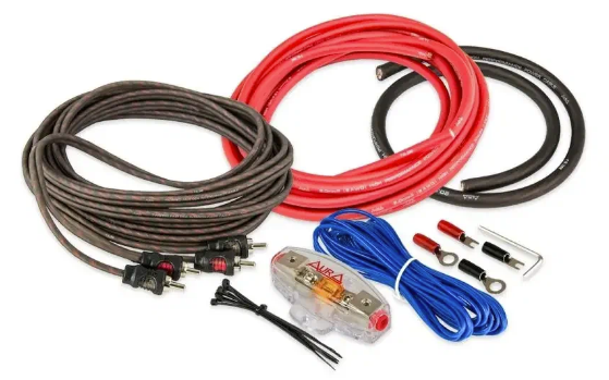 Провода AURA AMP-1208 для подключения 2-х канального усилителя (2*8AWG)