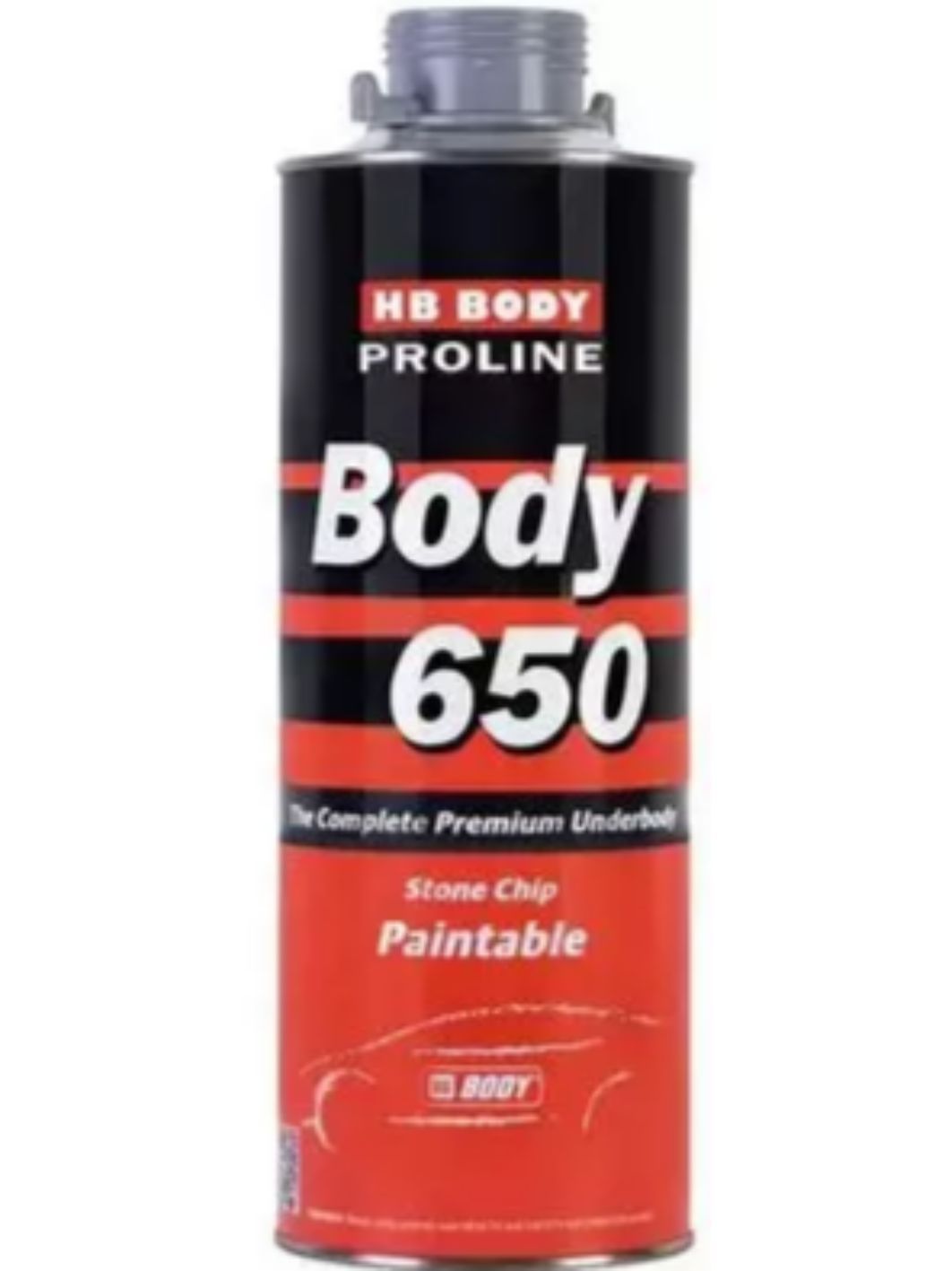 Антигравий HB BODY PROLINE 650 1кг серый под пистолет