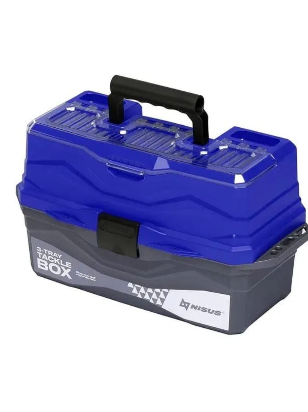 Ящик для снастей Tackle Box трехполочный NISUS синий