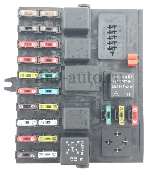 Блок предохранителей 2123 нового образца (394.3722М) АВАР