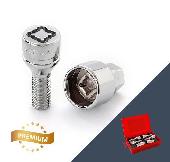 Секретки болт 12*1.5 24 Конус 49/24 4+2 ключа CH L1507 Anmax