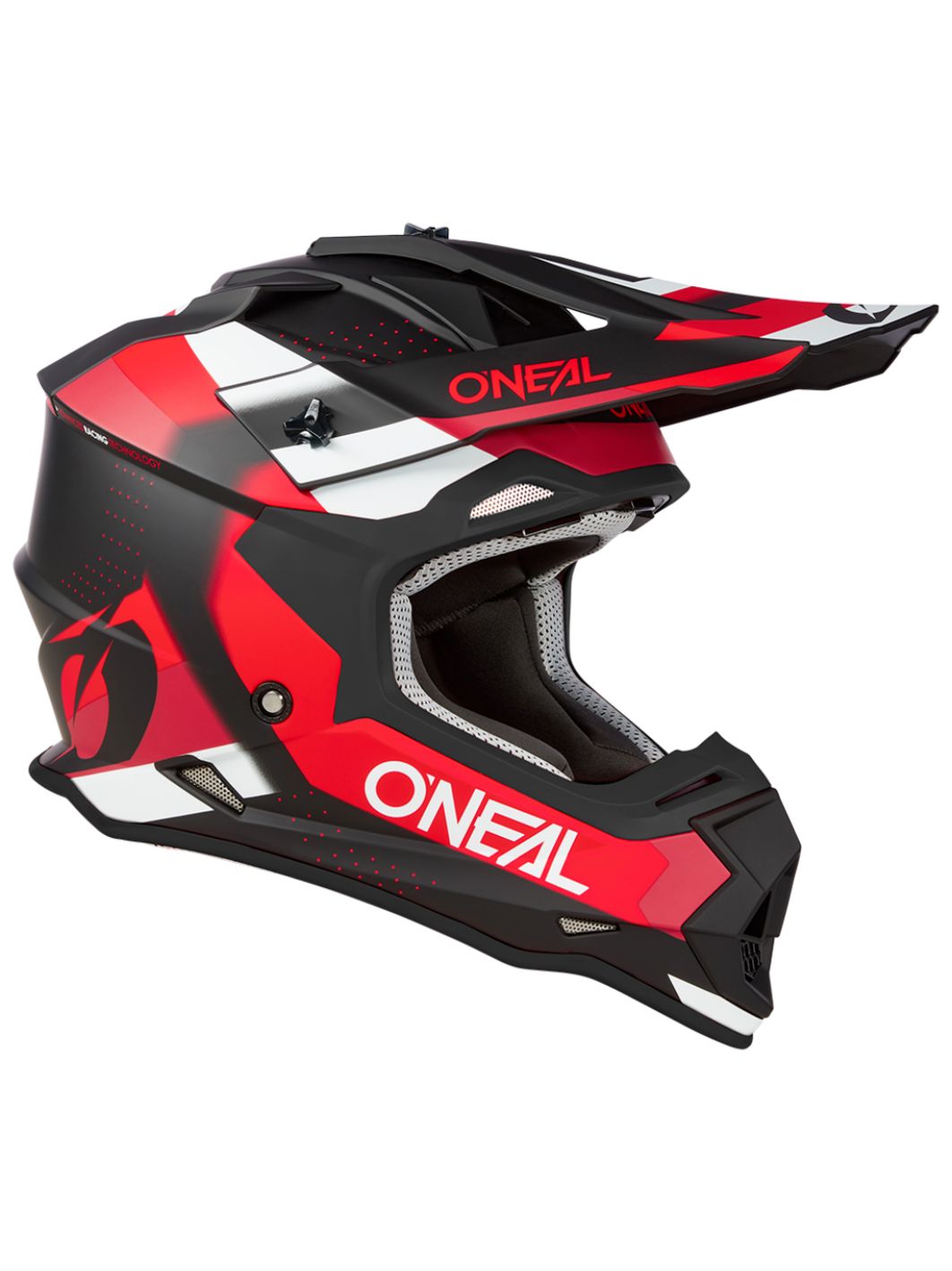 Шлем кроссовый ONEAL 2Series Spyde V.23 красный/серый, XL