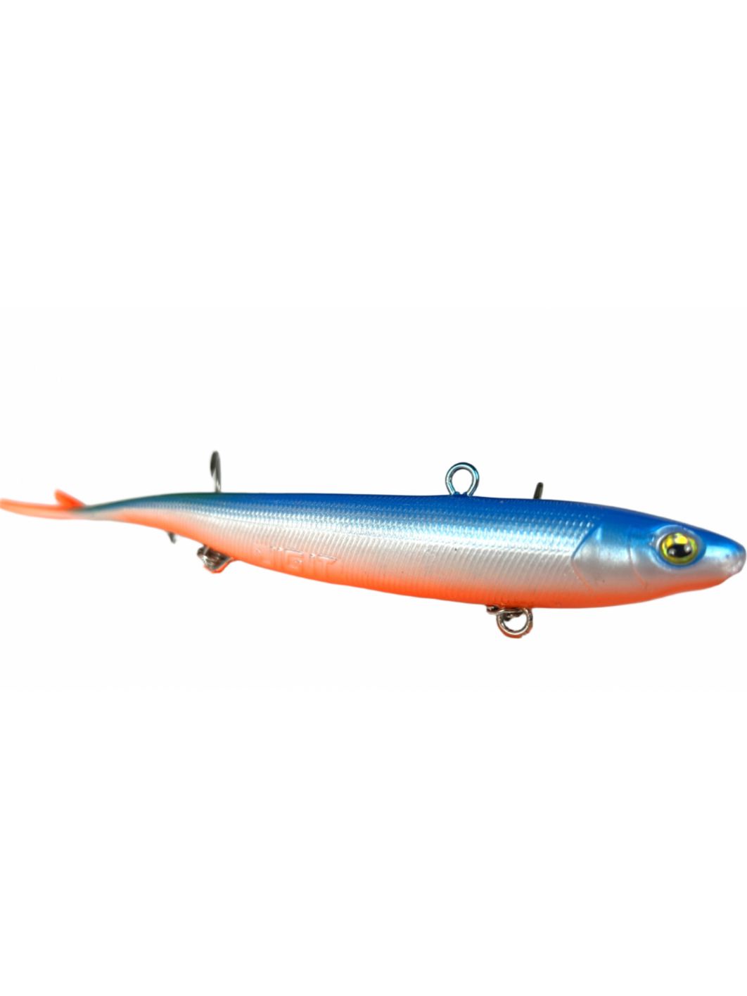 Баланслаг Jig It Whale Tail 110mm 17g цв. 002 Pearl blue