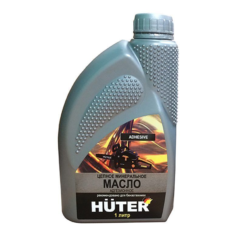 Масло цепное адгезионное HUTER (для смазки пильных цепей и шин) (1л.) 73/8/2/1