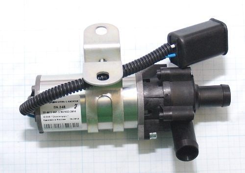 Насос отопителя салона 75.3780.21.01 24V d=18мм. 2 провода ПЖД 14ТС, 15ю8106