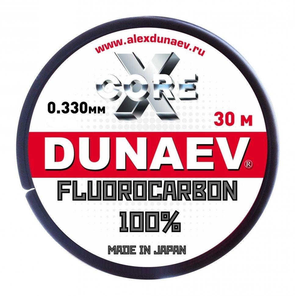 Леска Dunaev Fluorocarbon 0.330мм 30м 