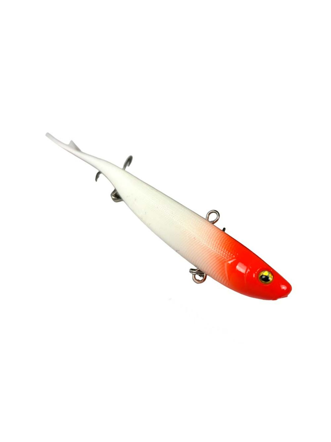 Баланслаг Jig It Whale Tail 150mm 26g цв. 005 Red head