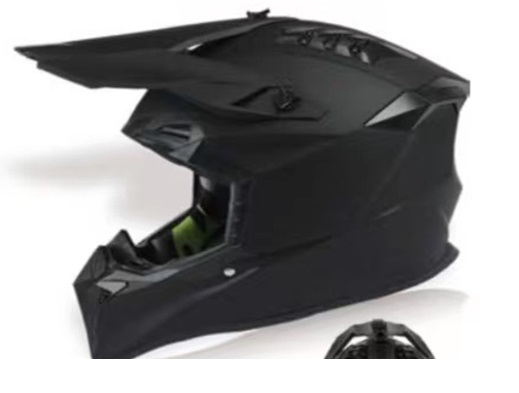 Шлем детский кроссовый MOTAX матовый-черный G26 M (51-52)