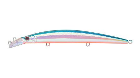 Воблер Минноу Strike Pro Top Water Minnow 130,  130 мм,  15 гр,  Загл. 0, 1м.-0, 7м.,  Плавающий,  цвет: R114OB Pearl,  (JL-158F#R114OB)
