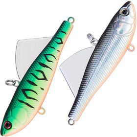 Виб Strike Pro Tornado Vibe 85 мм,  25, 6 гр,  GC01S/A70-713 Double Black Silver OB