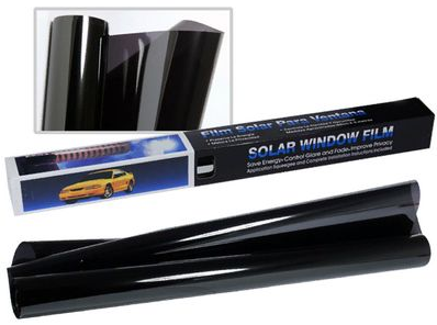 Пленка тонировочная 0.75х3м 05% "Top-Color" Black Super Dark