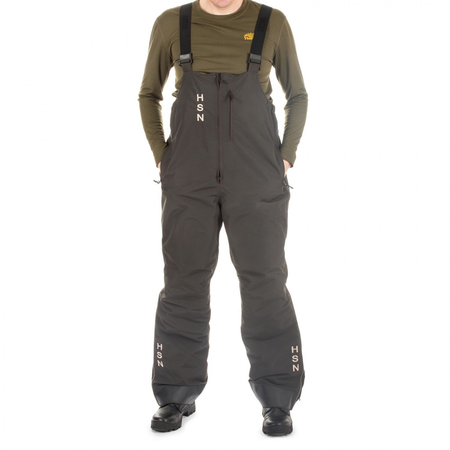 Костюм-поплавок мужской зимний "Rescuer II comfort",  hardguard,  хаки (54-56/170) м