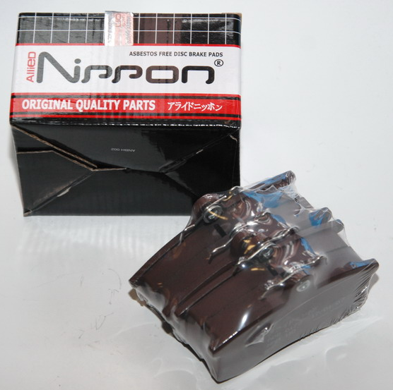 Колодка тормозная 2108 передняя ALLIED NIPPON ADB 0173 (4шт.к-т)