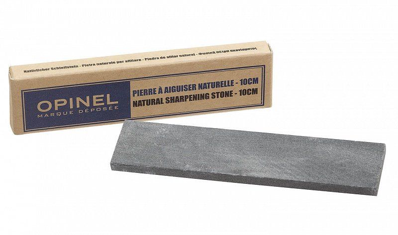 Камень Opinel для заточки ножей,  длина 10 см камень natural Lombardy