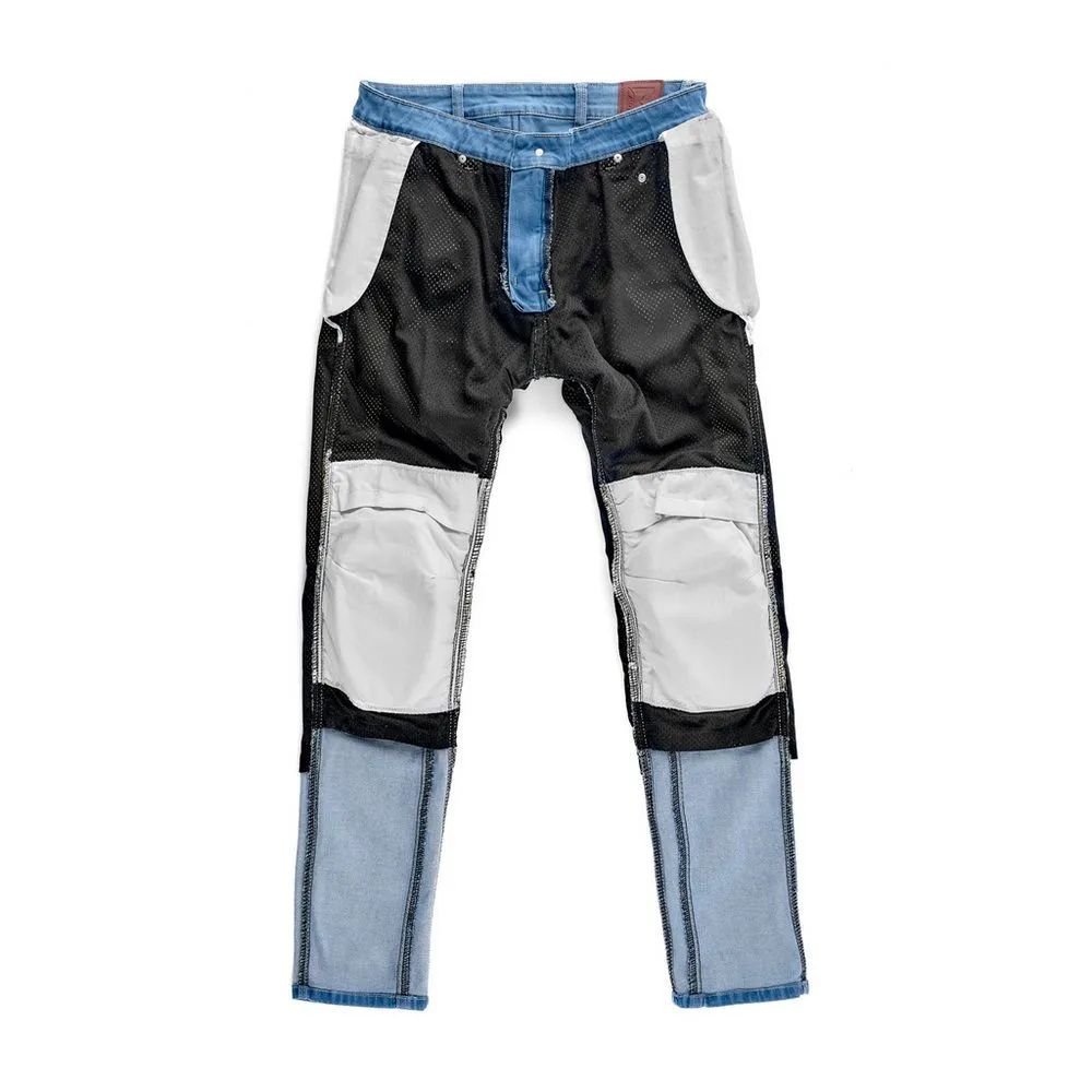 Джинсы с кевларом MOTEQ Blurton синий 36-36   