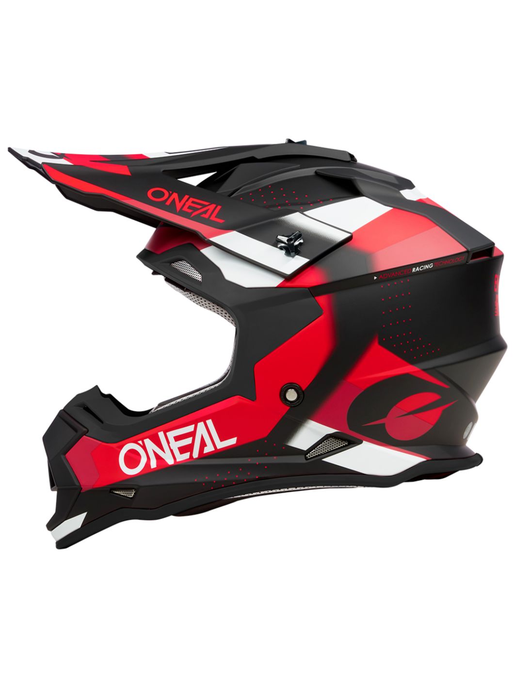 Шлем кроссовый ONEAL 2Series Spyde V.23 красный/серый,  XL