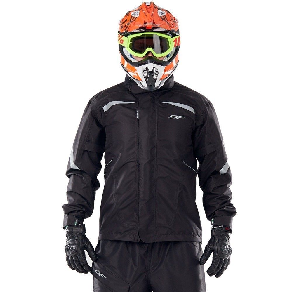 Куртка - дождевик DRAGONFLY EVO BLACK (мембрана 10000/8000) S