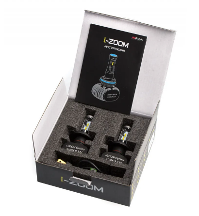 Светодиодная лампа H4 OPTIMA LED i-ZOOM (9-32V) Seoul-CSP White (2шт.к-т)