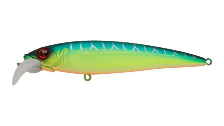 Воблер Минноу Strike Pro Beakster 130,  130 мм,  27, 3 гр,  Загл. 3, 0м.-5, 0м.,  Плавающий,  цвет: A223S-RP Pearl Mat Tiger,  (EG-124D#A223S-RP)