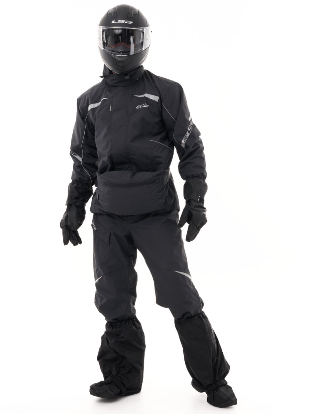 Штаны - дождевик DRAGONFLY EVO MAN BLACK (мембрана 20000/20000) S