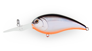 Воблер Крэнк Strike Pro Crankee Diver 60,  60 мм,  10 гр,  Загл. 0, 2м.-1, 0м.,  Плавающий,  цвет: 022PPP-713 Redhead Silver,  (JL-038F#022PPP-713)