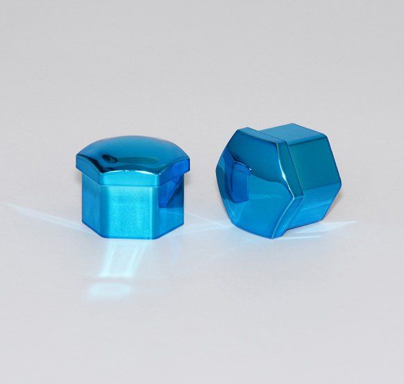 Комплект пластиковых колпачков  hex19,  blister 20+1 BLUE JN-9766