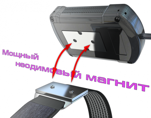 Магнитный фиксатор для эхолота Практик