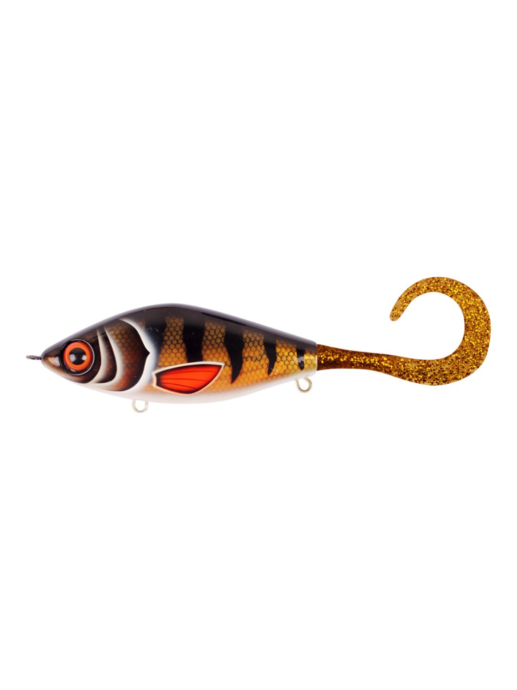 Воблер Джеркбейт Strike Pro Guppie Jr,  110 мм,  70 гр,  Загл. 0, 5м.-3, 0м.,  Тонущий,  цвет: TR-003 Golden Perch Gold,  (EG-208A#TR-003)