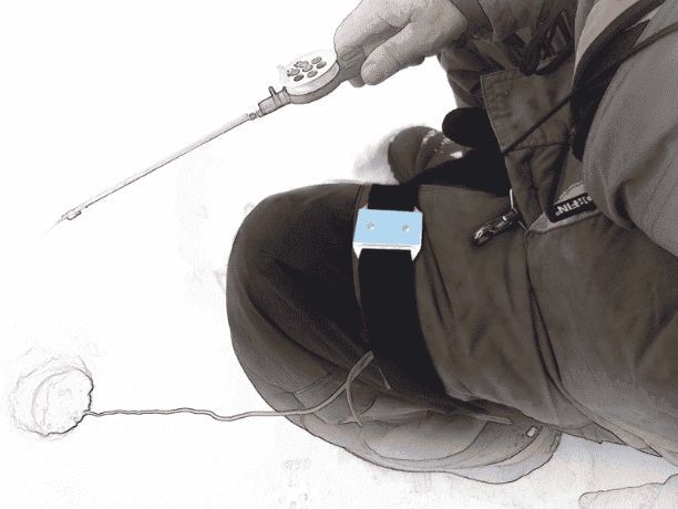 Магнитный фиксатор для эхолота Практик