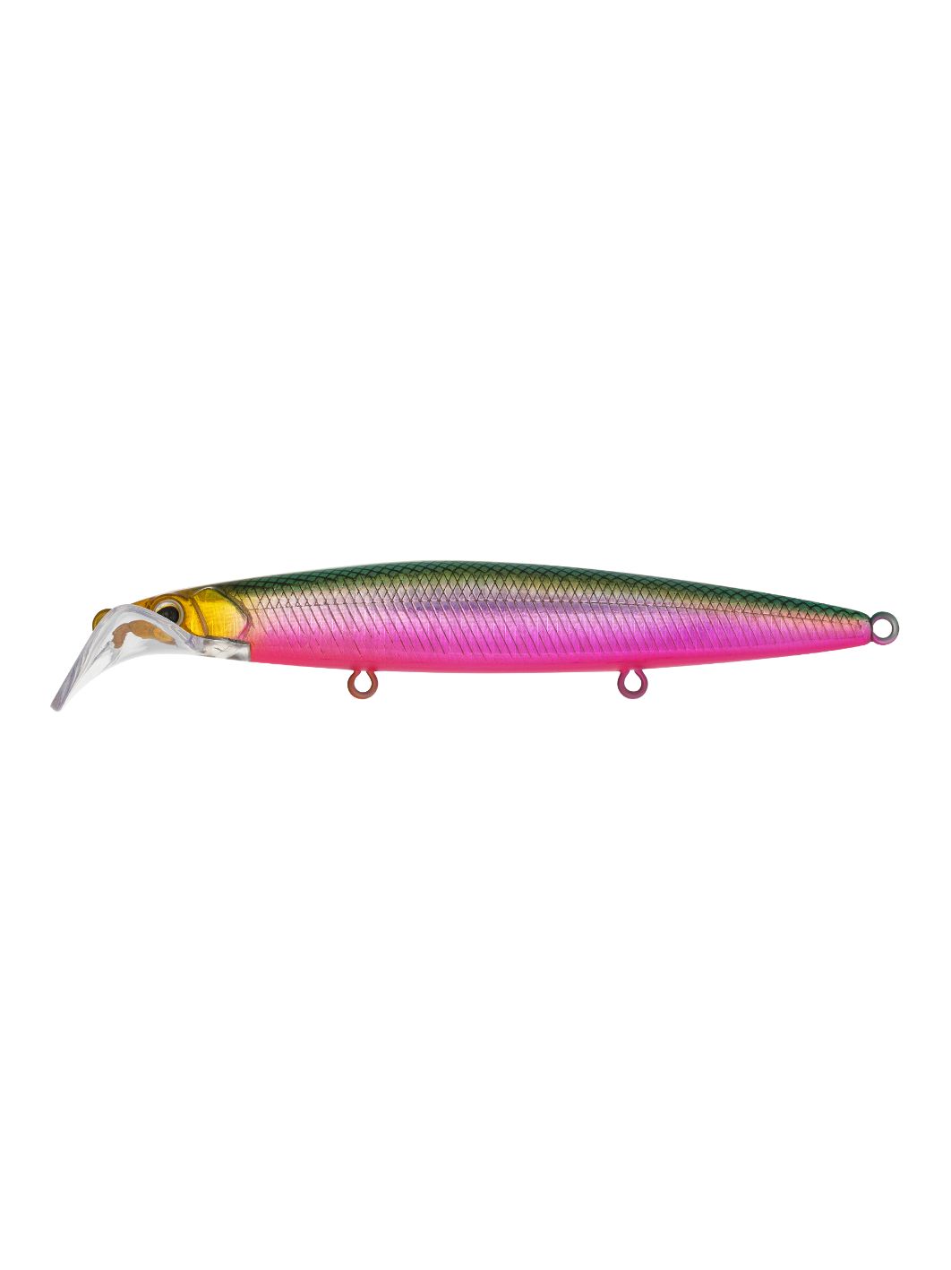Воблер Минноу Strike Pro Scooter Minnow 110F,  110 мм,  11, 8 гр,  Загл. 1, 5м.-2, 5м.,  Плавающий,  цвет: 290-713,  (EG-186F#290-713)