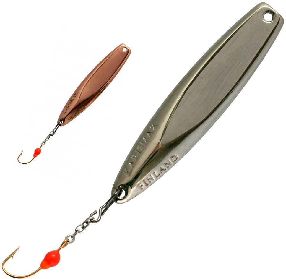 Блесна зимняя KARISMAX NERO2 59/10 SILVER/COPPER