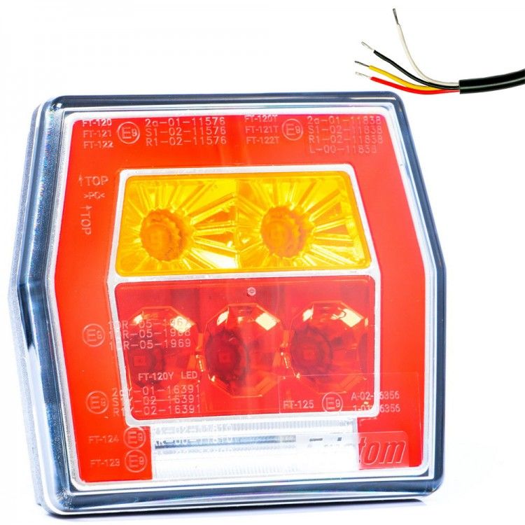 Фонарь задний светодиодный Fristom FT122TLED
