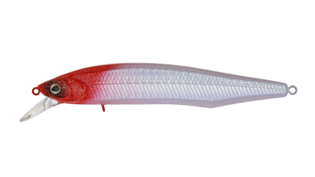 Воблер Минноу Strike Pro Intriger 105SP,  105 мм,  15 гр,  Нейтральный,  цвет: 022PPP-713 Redhead Silver,  (EG-194A-SP#022PPP-713)