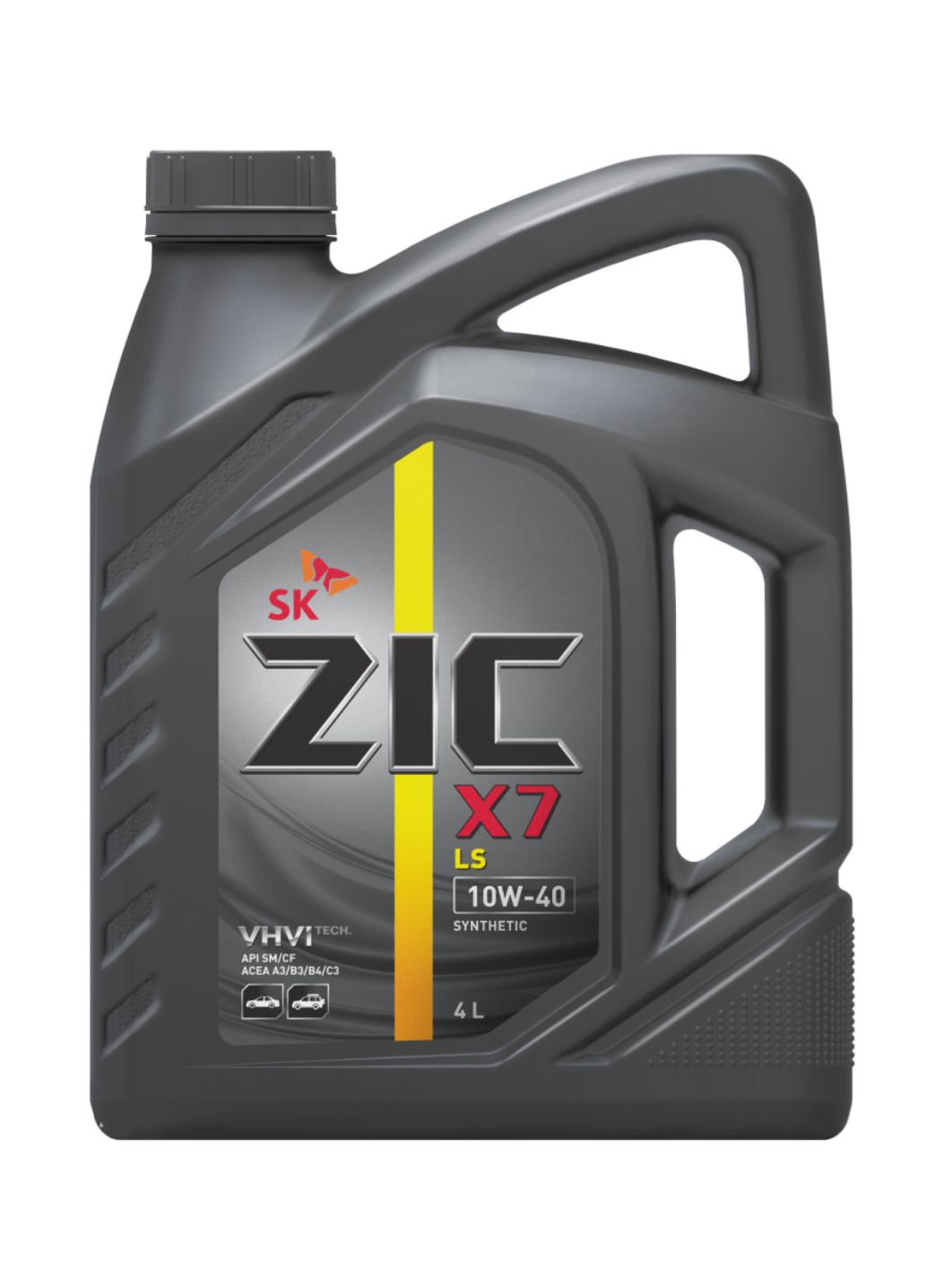 ZIC X7 LS 10W40 4L синтетическое моторное масло
