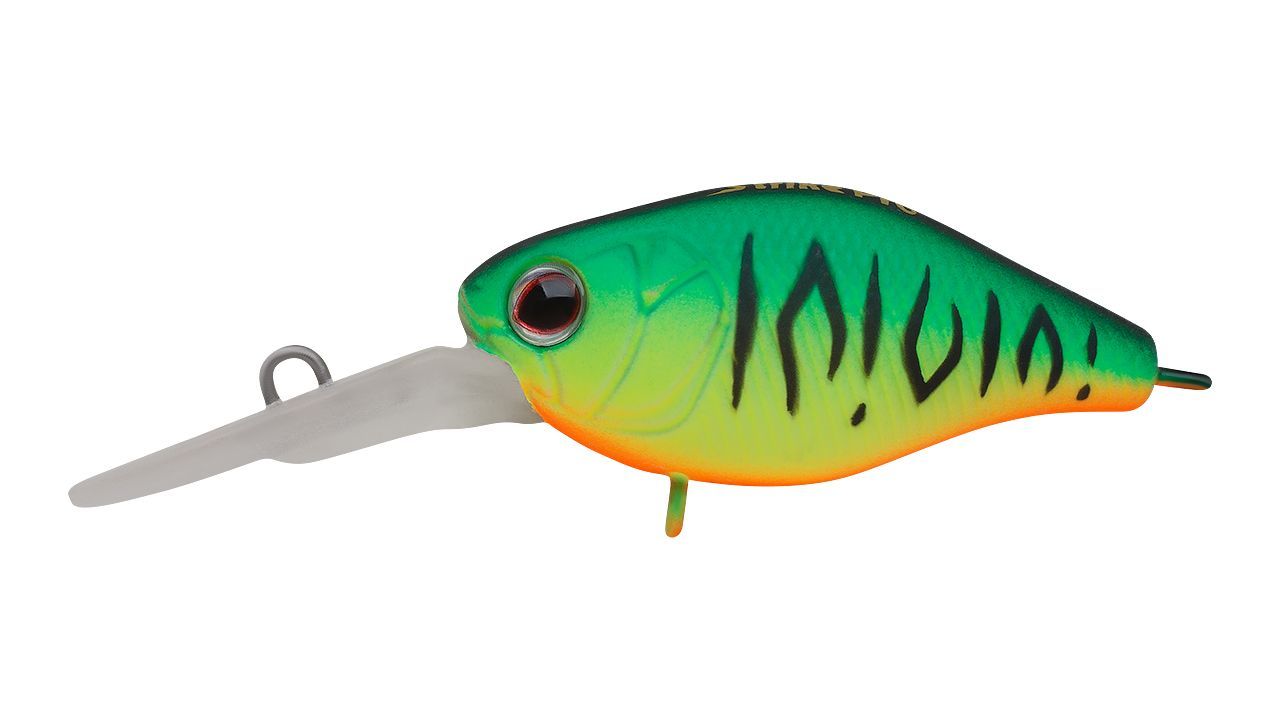 Воблер Крэнк Strike Pro Cranky-X Deep 60,  60 мм,  16 гр,  Загл. 1, 5м.-3, 0м.,  Плавающий,  цвет: GC01S Mat Tiger,  (EG-168L#GC01S)